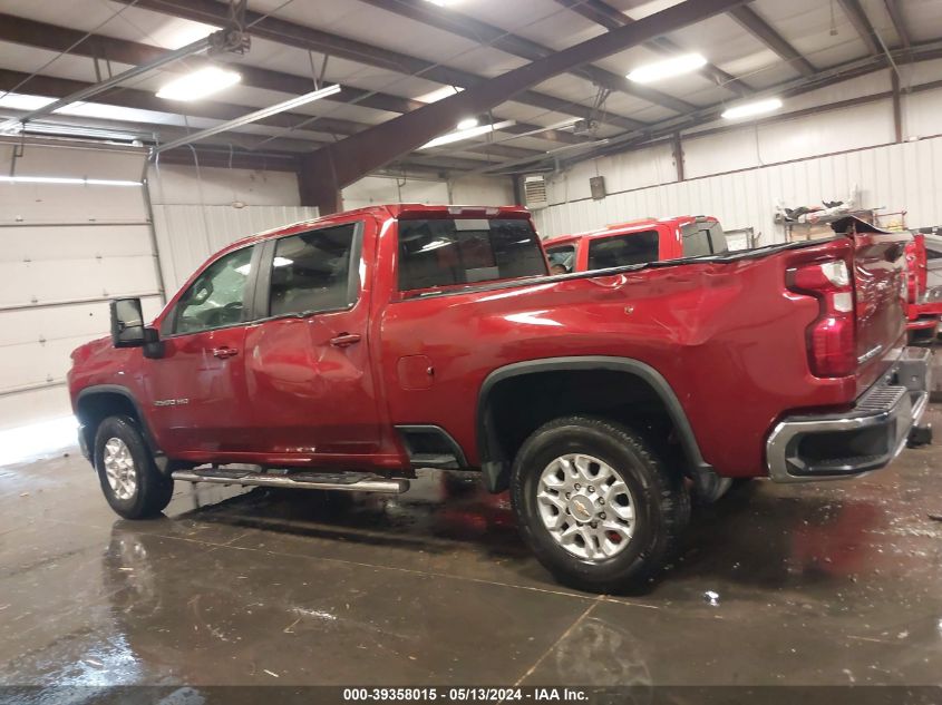 2021 Chevrolet Silverado 2500Hd 4Wd Standard Bed Lt VIN: 1GC4YNEY6MF285456 Lot: 39358015