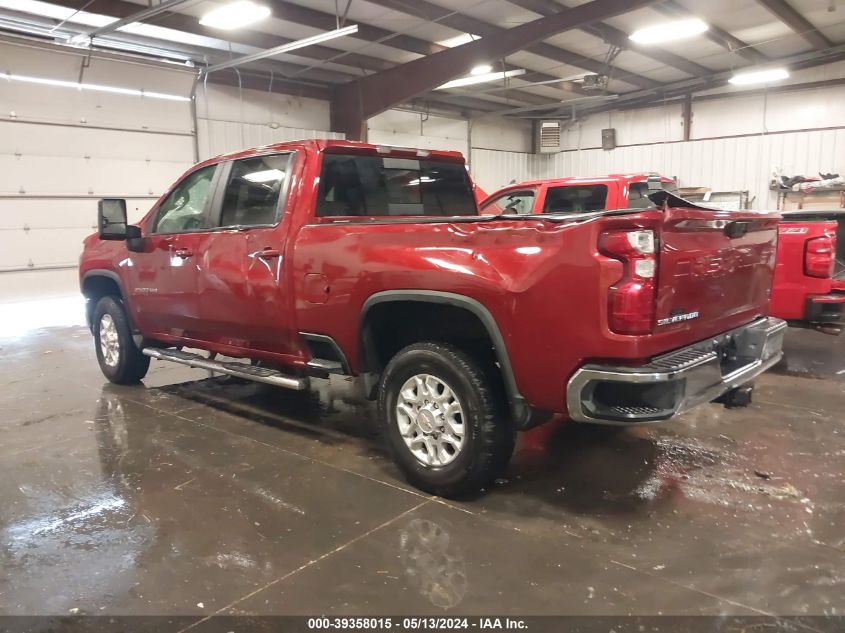 2021 Chevrolet Silverado 2500Hd 4Wd Standard Bed Lt VIN: 1GC4YNEY6MF285456 Lot: 39358015