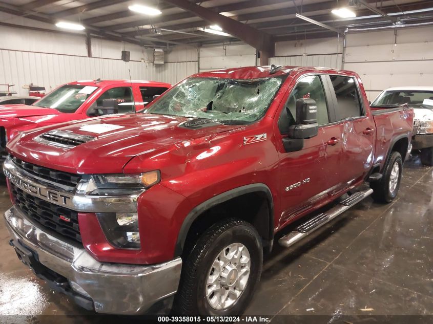 2021 Chevrolet Silverado 2500Hd 4Wd Standard Bed Lt VIN: 1GC4YNEY6MF285456 Lot: 39358015