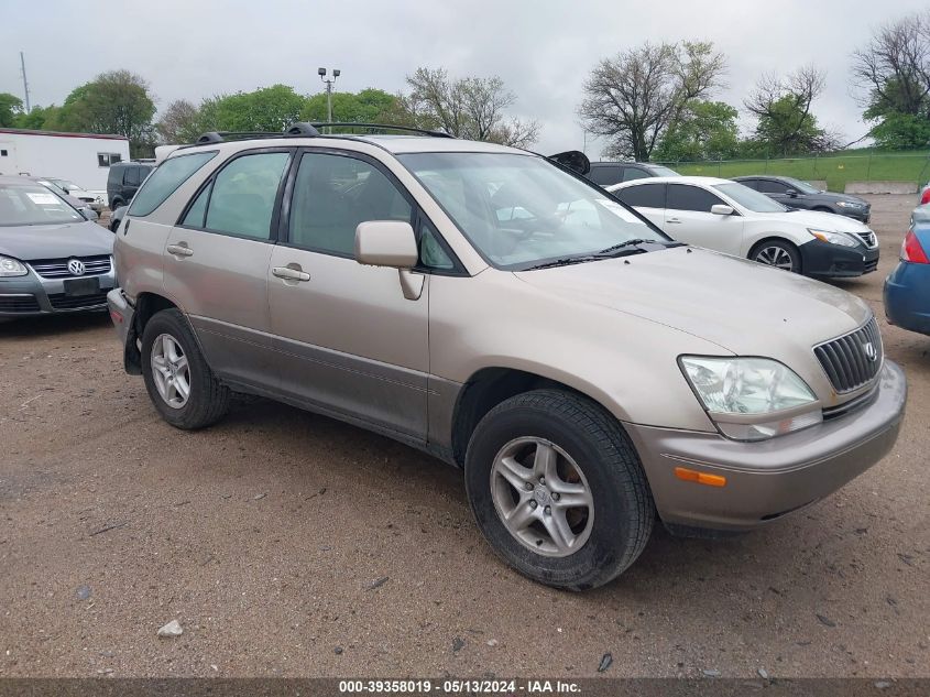 2000 Lexus Rx 300 VIN: JT6HF10U2Y0117723 Lot: 39358019