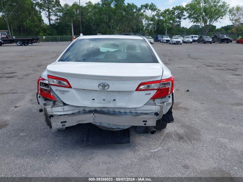 2014 Toyota Camry Se VIN: 4T1BF1FK2EU456549 Lot: 39358023