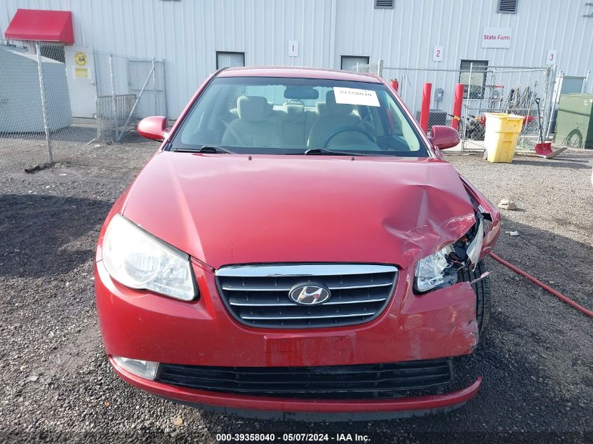 2008 Hyundai Elantra Gls/Se VIN: KMHDU46D08U550080 Lot: 39358040