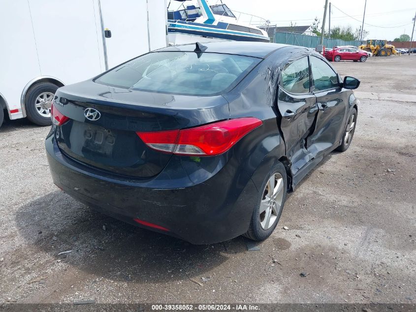 2013 Hyundai Elantra Gls VIN: 5NPDH4AE6DH334859 Lot: 39358052