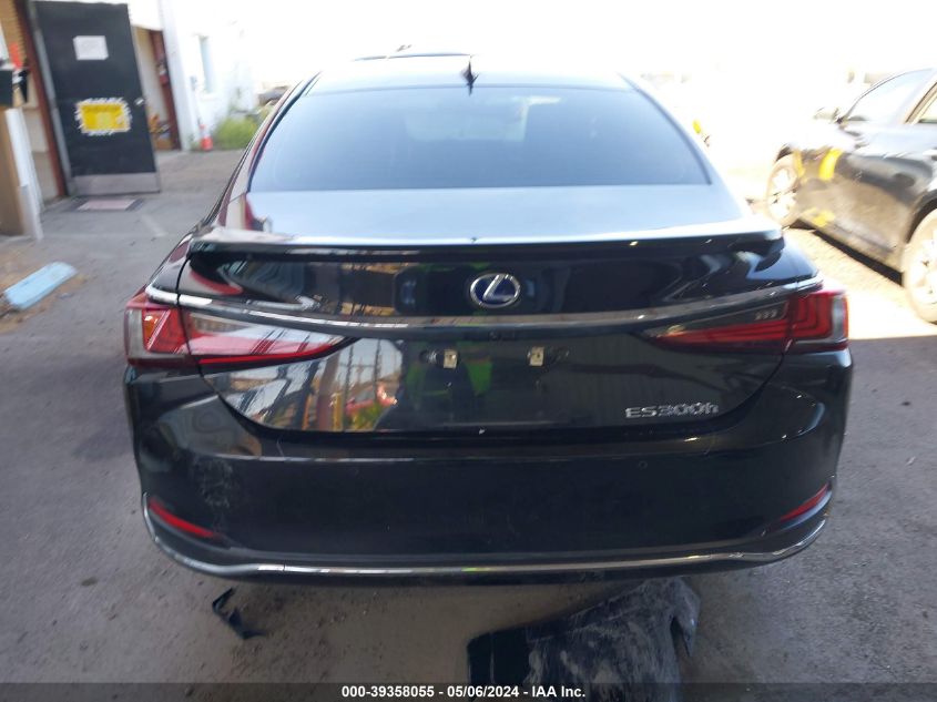 2020 Lexus Es 300H VIN: 58AD21B11LU008472 Lot: 39358055