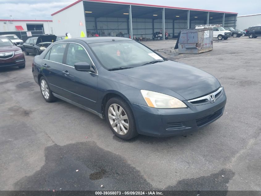 2007 Honda Accord 3.0 Se VIN: 1HGCM664X7A034872 Lot: 39358073