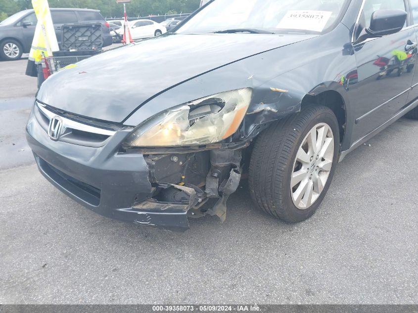 2007 Honda Accord 3.0 Se VIN: 1HGCM664X7A034872 Lot: 39358073