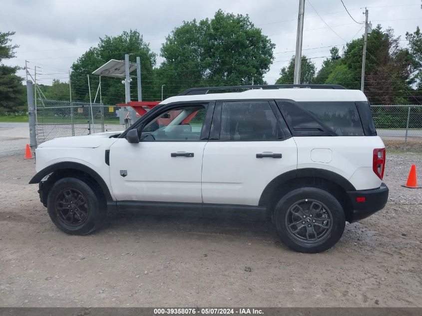 2022 Ford Bronco Sport Big Bend VIN: 3FMCR9B63NRE21609 Lot: 39358076