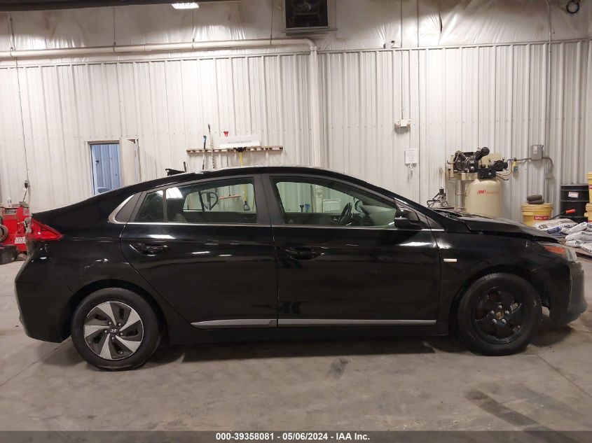 2018 Hyundai Ioniq Hybrid Sel VIN: KMHC75LC6JU063881 Lot: 39358081