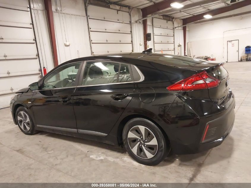 2018 Hyundai Ioniq Hybrid Sel VIN: KMHC75LC6JU063881 Lot: 39358081