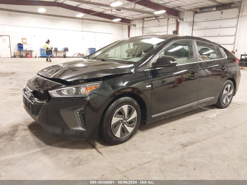 2018 Hyundai Ioniq Hybrid Sel VIN: KMHC75LC6JU063881 Lot: 39358081