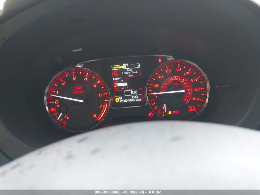 2016 SUBARU WRX STI LIMITED - JF1VA2Z68G9820442