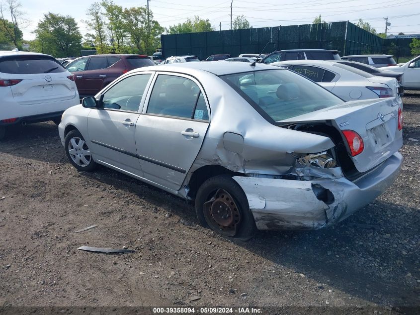 2006 Toyota Corolla Ce/Le/S VIN: 2T1BR32E36C589732 Lot: 39358094