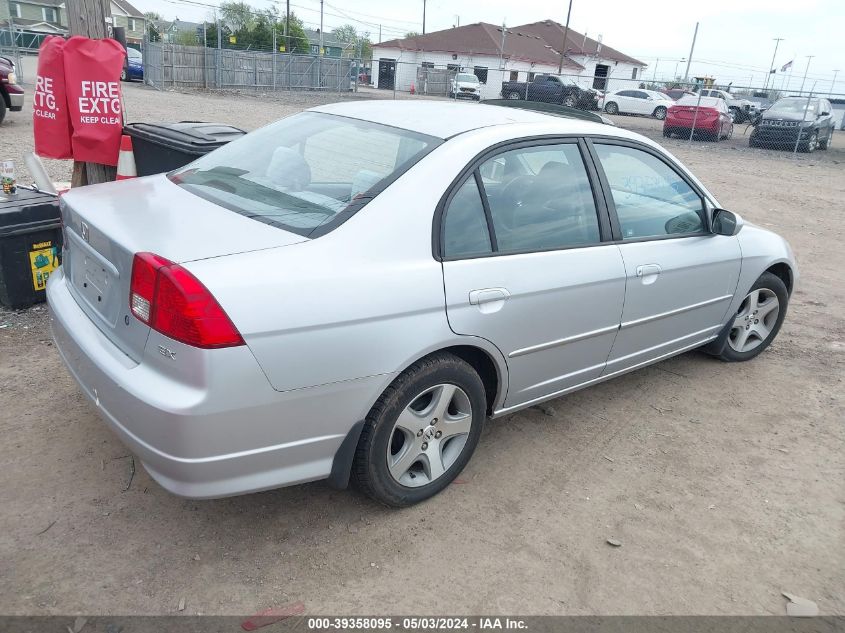 2HGES26784H537802 | 2004 HONDA CIVIC