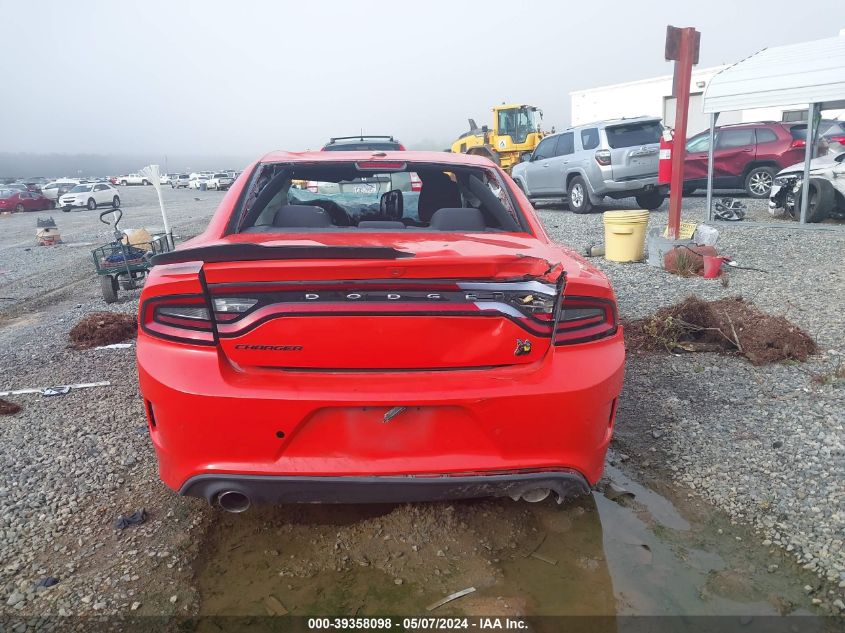 2019 Dodge Charger Scat Pack Rwd VIN: 2C3CDXGJ2KH530613 Lot: 39358098