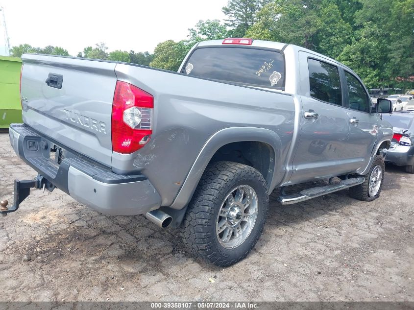 2016 Toyota Tundra 1794 5.7L V8 VIN: 5TFAW5F12GX507015 Lot: 39358107