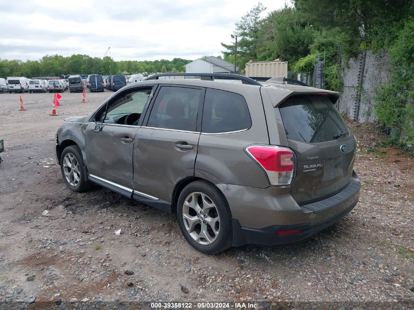 2017 Subaru Forester 2.5I Touring VIN: JF2SJAWC1HH484191 Lot: 39358122