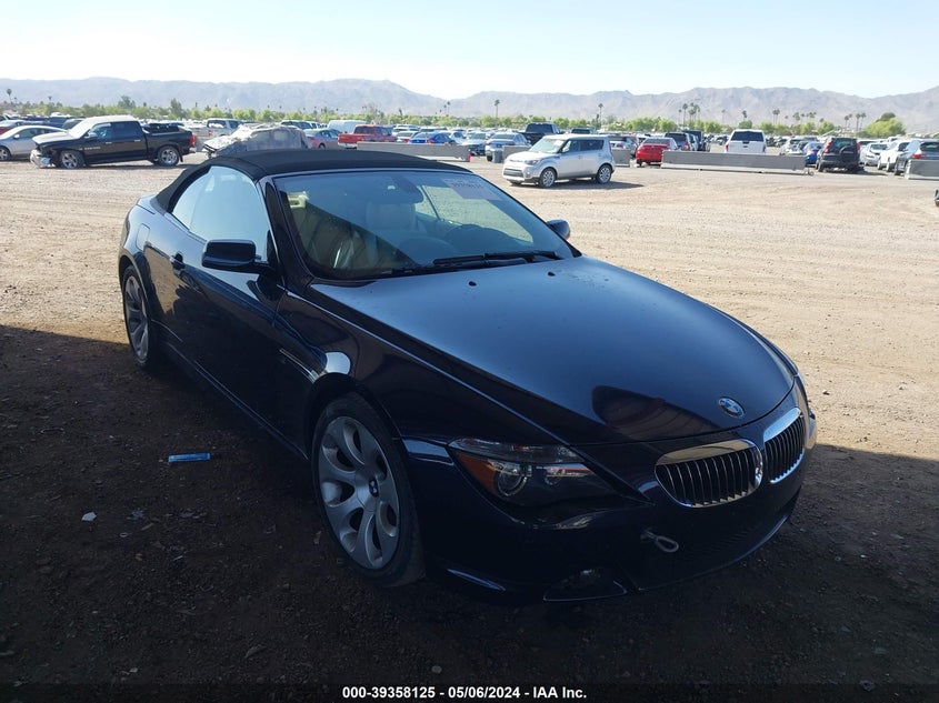 2007 BMW 650I VIN: WBAEK13507CN84015 Lot: 39358125