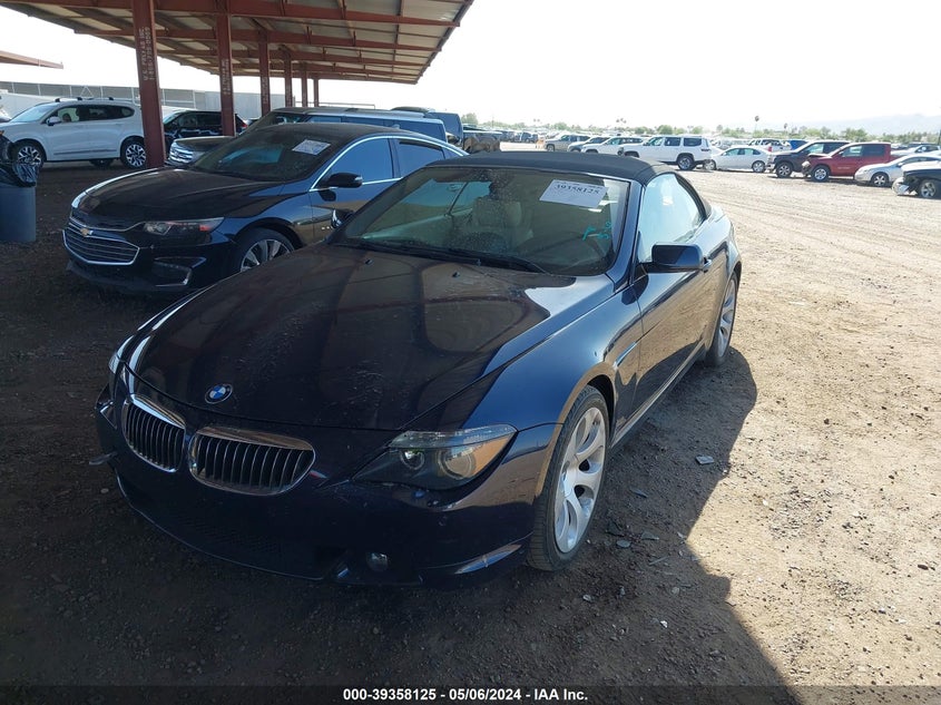 2007 BMW 650I VIN: WBAEK13507CN84015 Lot: 39358125