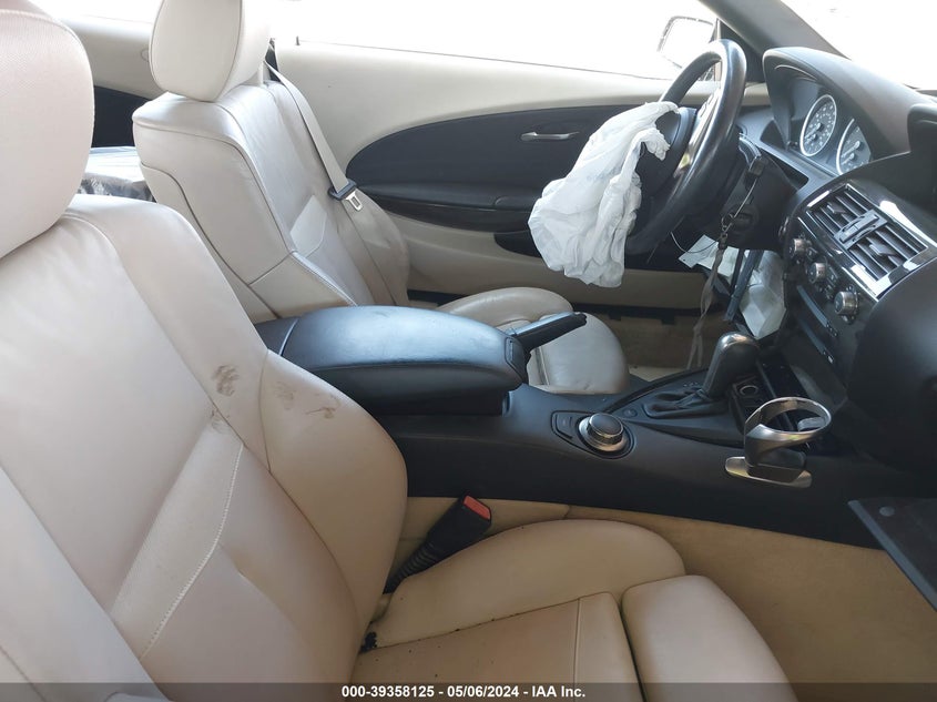 2007 BMW 650I VIN: WBAEK13507CN84015 Lot: 39358125