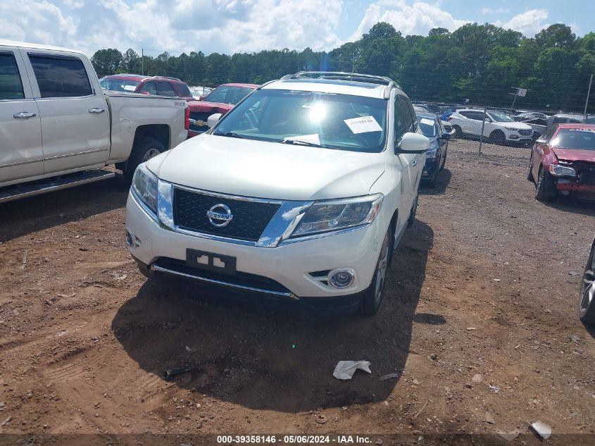 2014 Nissan Pathfinder Platinum VIN: 5N1AR2MM5EC636658 Lot: 39358146