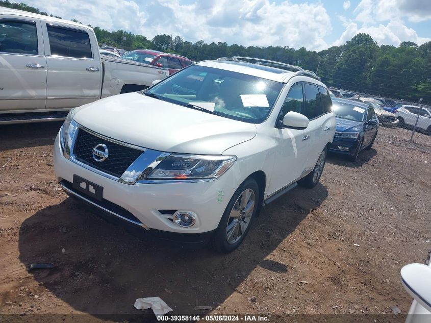 2014 Nissan Pathfinder Platinum VIN: 5N1AR2MM5EC636658 Lot: 39358146