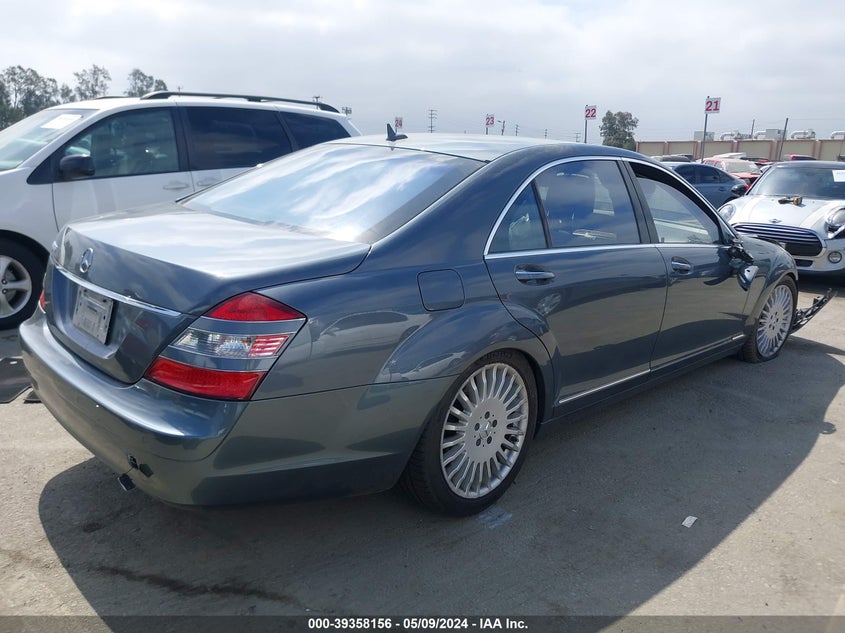 2007 Mercedes-Benz S 550 VIN: WDDNG71X37A104773 Lot: 39358156