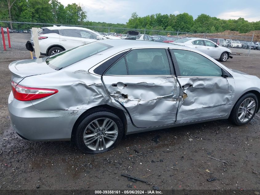 2017 Toyota Camry Se VIN: 4T1BF1FK1HU406486 Lot: 39358161