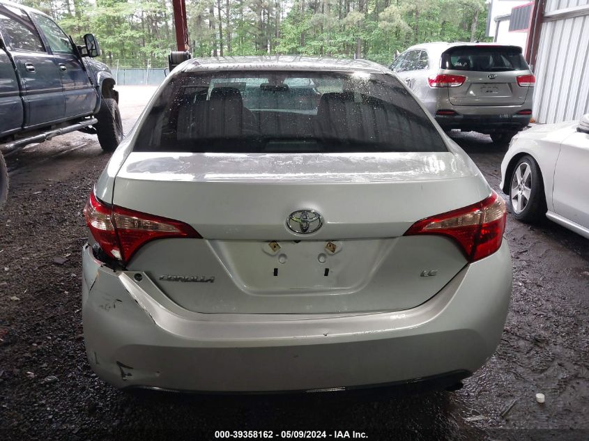 2017 TOYOTA COROLLA LE - 2T1BURHE4HC949974