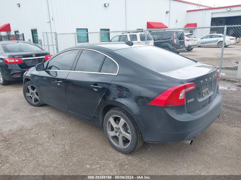 2012 Volvo S60 T5 VIN: YV1622FS1C2128209 Lot: 39358168