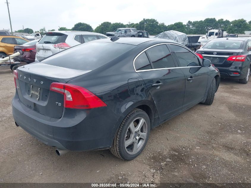 2012 Volvo S60 T5 VIN: YV1622FS1C2128209 Lot: 39358168