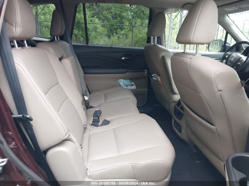 2016 Honda Pilot Touring VIN: 5FNYF6H96GB111039 Lot: 39358185