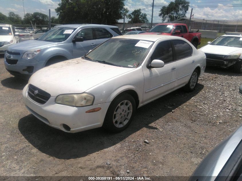 2000 Nissan Maxima Gle/Gxe/Se VIN: JN1CA31D5YT701739 Lot: 39358191