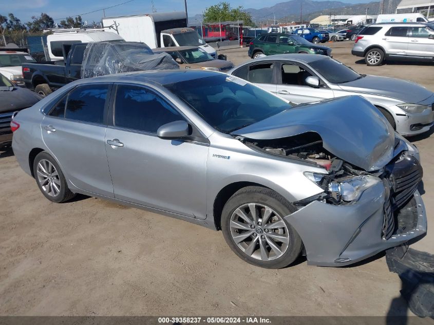 2015 Toyota Camry Hybrid Xle VIN: 4T1BD1FKXFU150657 Lot: 39358237