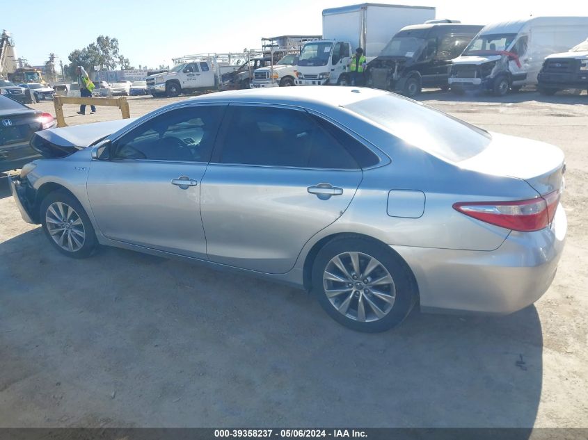 2015 Toyota Camry Hybrid Xle VIN: 4T1BD1FKXFU150657 Lot: 39358237