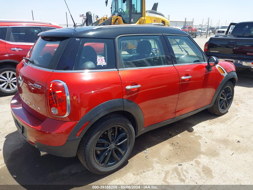 2014 Mini Countryman Cooper VIN: WMWZB3C58EWR37562 Lot: 39358258