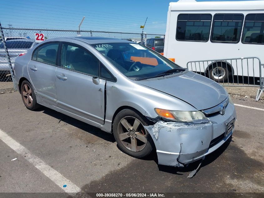 2006 Honda Civic Ex VIN: 1HGFA16896L122620 Lot: 39358270