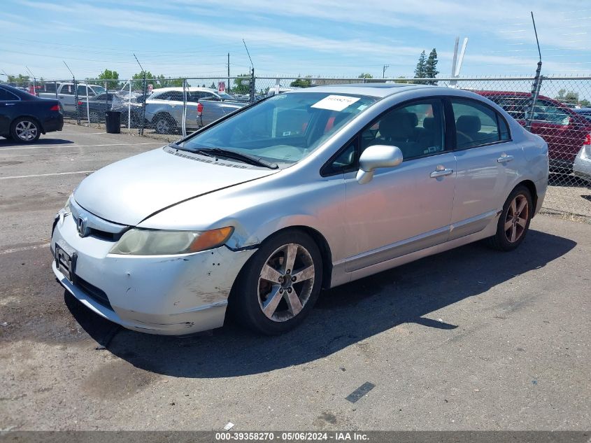 2006 Honda Civic Ex VIN: 1HGFA16896L122620 Lot: 39358270