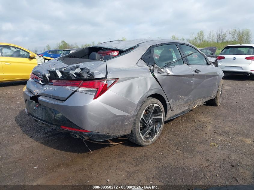 2023 HYUNDAI ELANTRA N LINE - KMHLR4AF4PU618921