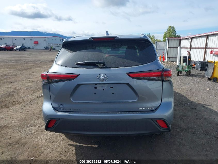 2023 Toyota Highlander Xle VIN: 5TDKDRBH1PS517366 Lot: 39358282