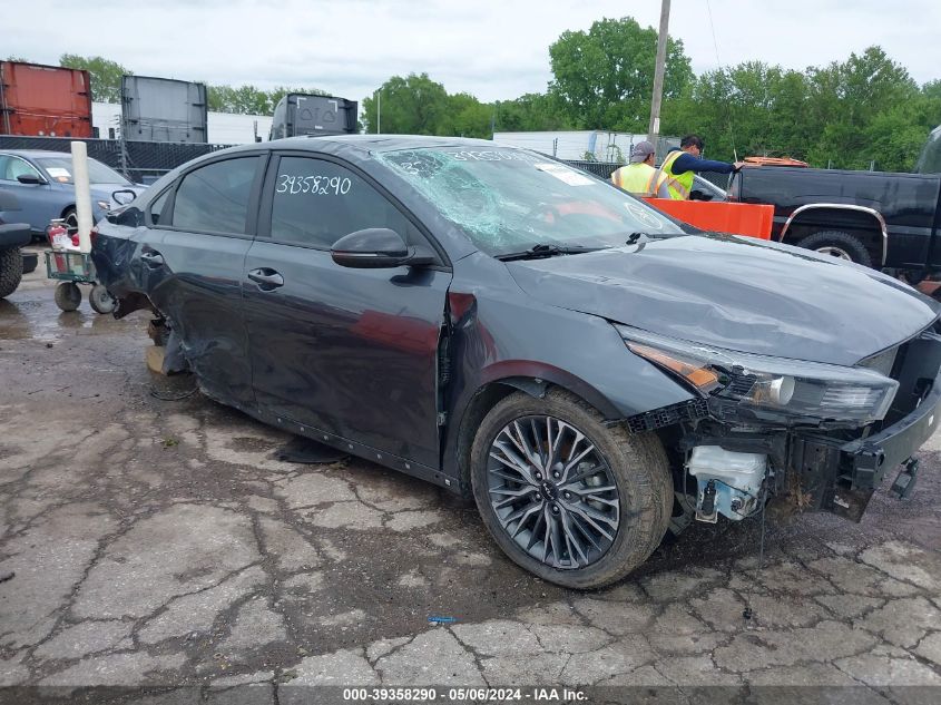 2022 Kia Forte Gt-Line VIN: 3KPF54AD9NE439815 Lot: 39358290