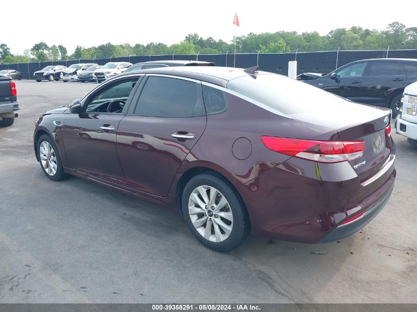 2017 Kia Optima Lx VIN: 5XXGT4L34HG146074 Lot: 39358291