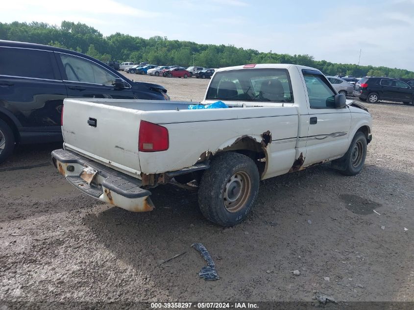 2003 GMC Sonoma Sl VIN: 1GTCS14H338243238 Lot: 39358297