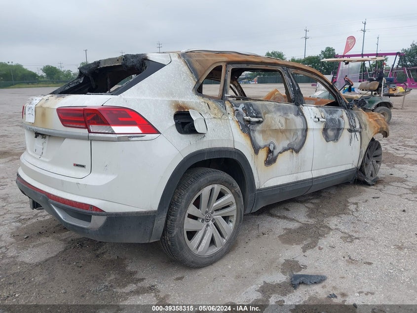 2022 VOLKSWAGEN ATLAS CROSS SPORT 3.6L V6 SE W/TECHNOLOGY - 1V2HE2CA4NC212652