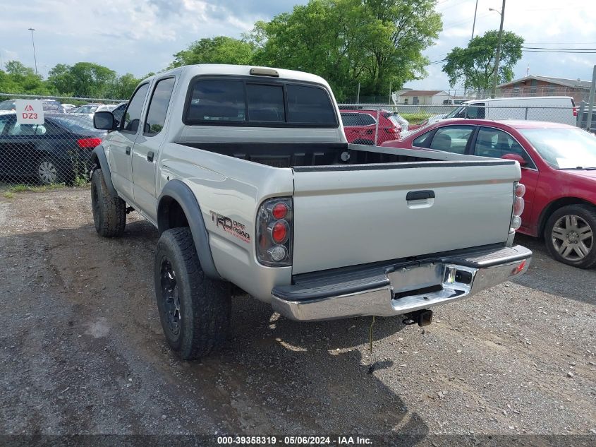 2004 Toyota Tacoma Prerunner V6 VIN: 5TEGN92N24Z465625 Lot: 39358319