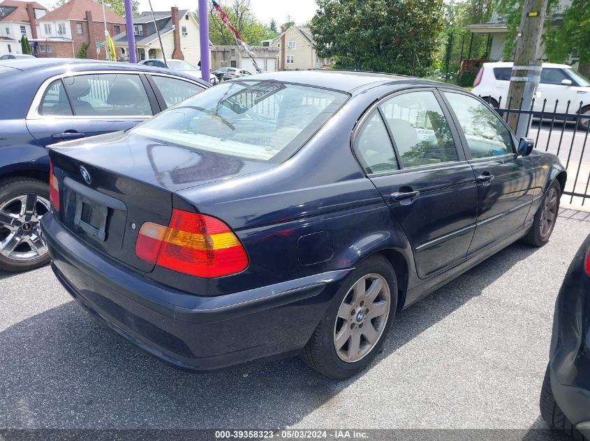 2003 BMW 325Xi VIN: WBAEU33483PH87754 Lot: 39358323