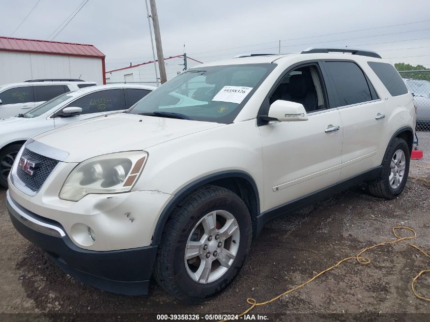 2009 GMC Acadia Slt-1 VIN: 1GKER23D69J192980 Lot: 39358326