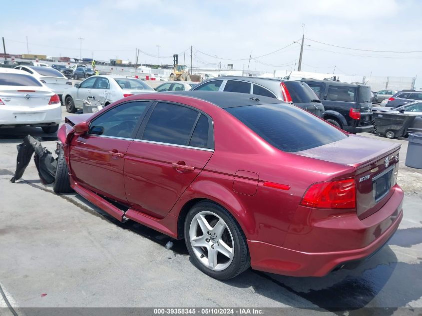 2005 Acura Tl VIN: 19UUA65635A068083 Lot: 39358345