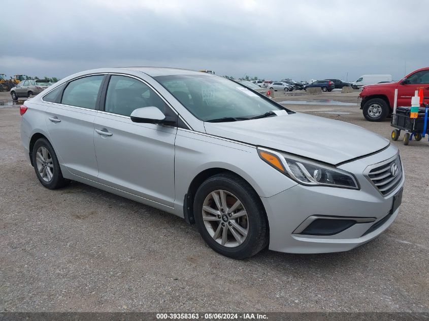 2017 Hyundai Sonata Se VIN: 5NPE24AF1HH458249 Lot: 39358363