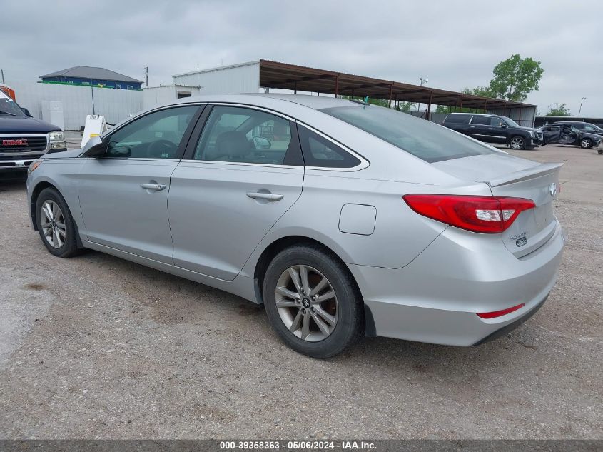 2017 Hyundai Sonata Se VIN: 5NPE24AF1HH458249 Lot: 39358363