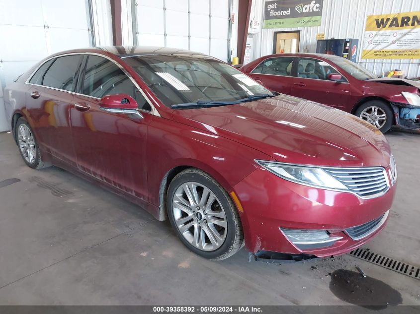 2013 Lincoln Mkz VIN: 3LN6L2JK4DR814800 Lot: 39358392